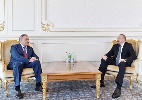Президент Азербайджана принял Руслана Аушева