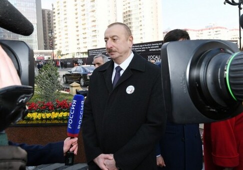 Президент Ильхам Алиев: «Ходжалы – это незаживающая боль нашего народа» (Фото)