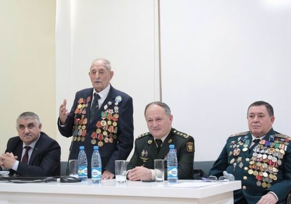 Ветераны войны побывали в Бакинском филиале Сеченовского университета (Фото)