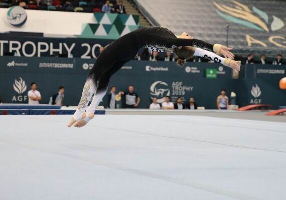 Некрасова вышла в финал на Кубке мира - Азербайджанская гимнастка впервые в истории выступила в закрытом костюме (Видео)