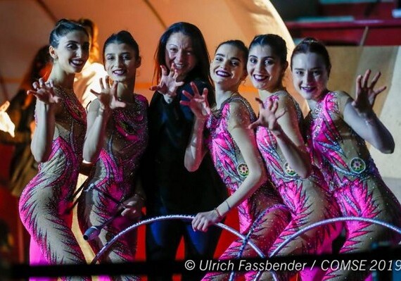 Азербайджанские гимнасты завоевали «серебро» Гран-при по художественной гимнастике