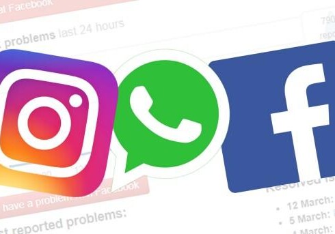 В Азербайджане произошел сбой в работе Facebook, Instagram и Whatsapp
