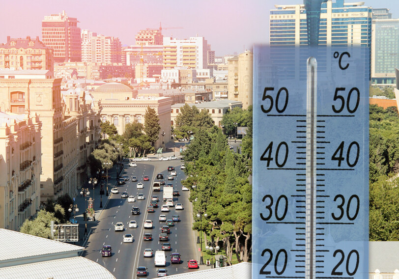 Завтра в Баку столбики термометров поднимутся до 29 градусов