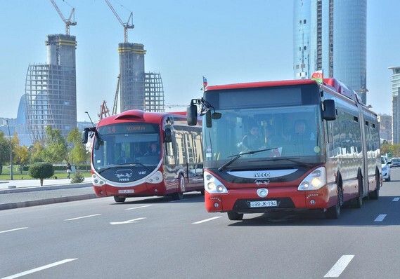 В Баку изменена схема движения 11 автобусов