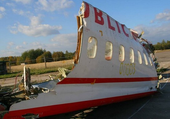 Результаты осмотра обломков упавшего лайнера Качиньского свидетельствуют об ошибке экипажа