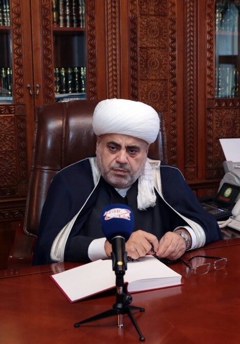 Аллахшукюр Пашазаде: «Миссия религиозного деятеля должна заключаться в служении миру и спокойствию, а не конфликту»