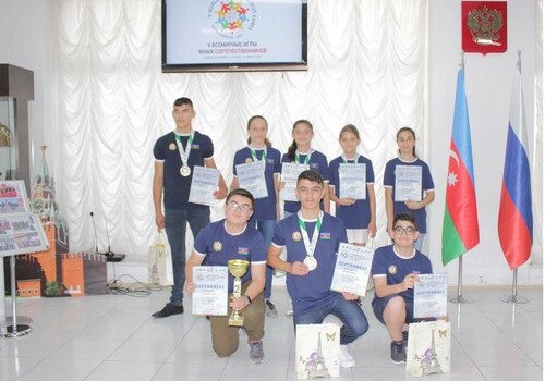 Команда Азербайджана успешно выступила на V Всемирных играх юных соотечественников (Фото-Видео)