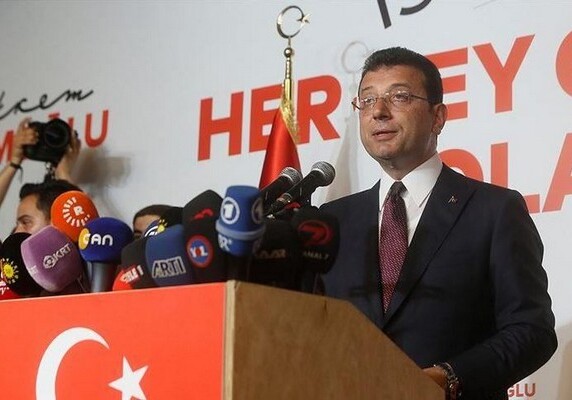 Экрем Имамоглу одержал победу на повторных выборах мэра Стамбула