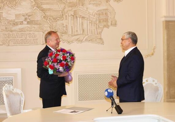 В Минске присвоены почетные звания известному азербайджанскому бизнесмену (Фото)