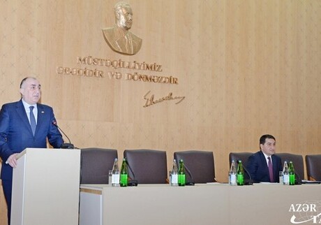 «Азербайджанские дипломаты будут продолжать свои усилия по продвижению наших национальных интересов в мире» – Глава МИД (Обновлено)