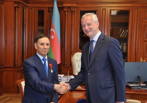 Премьер-министр Азербайджана награжден орденом Почетного легиона (Фото)