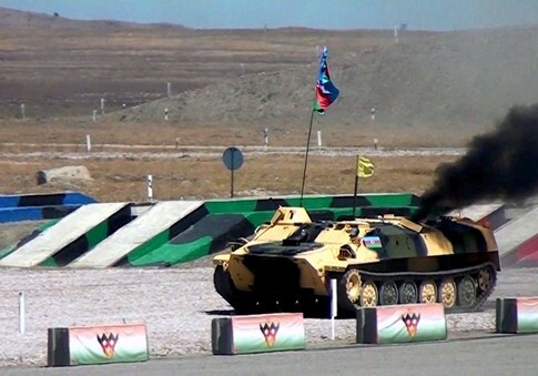 Азербайджанский расчет вошел в тройку лучших на одном из этапов конкурса «Мастера артиллерийского огня» (Фото-Видео)