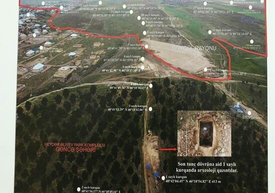 В Гяндже будет создан археологический парк курганов