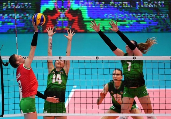 Азербайджан обыграл Венгрию на чемпионате Европы по волейболу (Фото)