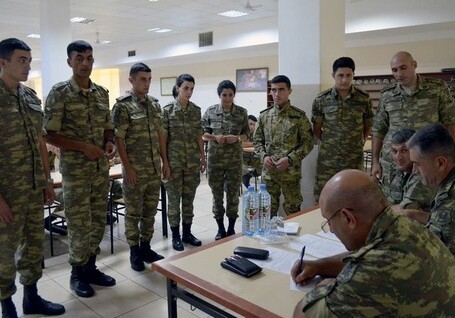 В Азербайджанской армии начались соревнования по ориентированию (Фото)