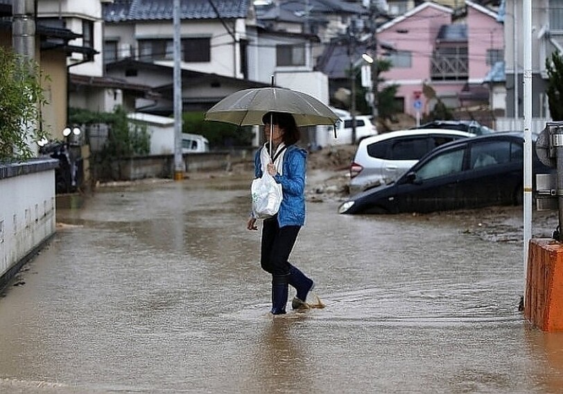 В Японии около 850 тысяч человек эвакуируют из-за дождей