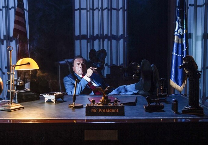 Арнольд Шварценеггер в роли президента США - Первые кадры со съемок