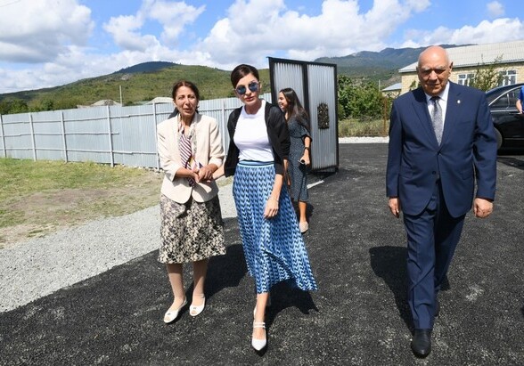 Первый вице-президент Азербайджана посетила Исмаиллы (Фото)