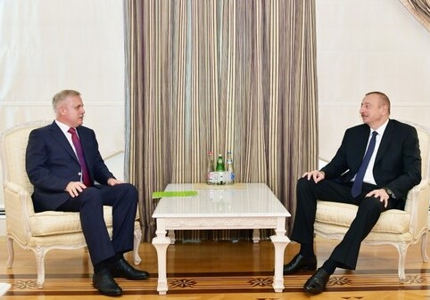 Президент Азербайджана принял госсекретаря Совбеза Беларуси (Фото-Обновлено)