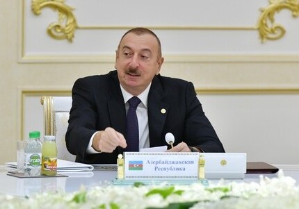 Президент Ильхам Алиев: «Главы государств СНГ неоднократно выступали против героизации фашизма, но это происходит в Армении» (Видео)