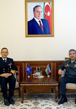 Закир Гасанов встретился с начальником Управления по партнерству НАТО (Фото)