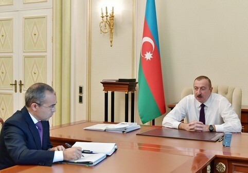 Президент Ильхам Алиев принял Микаила Джаббарова (Обновлено)