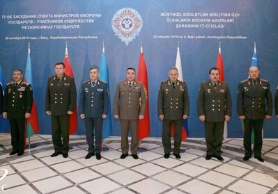 В Баку началось заседание Совета министров обороны стран СНГ (Фото)