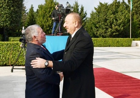 В Баку состоялась встреча президента Азербайджана и короля Иордании (Фото-Обновлено)