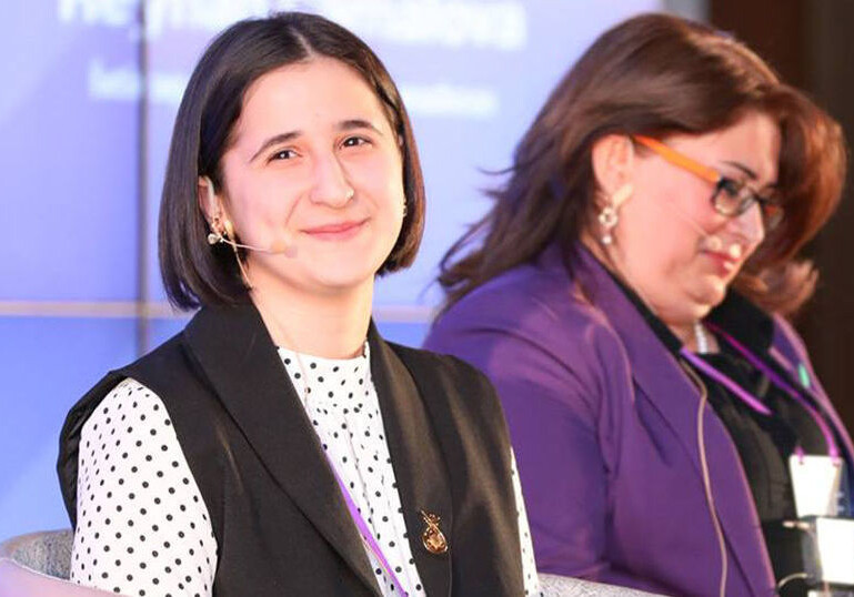 Азербайджанская школьница вошла в число молодых лидеров мира