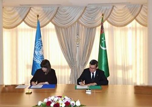 Туркменистан совершенствует систему соцуслуг – Подписана совместная программа с ООН