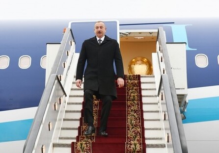 Президент Азербайджана прибыл в Санкт-Петербург на неформальный саммит СНГ (Фото-Видео-Добавлено)