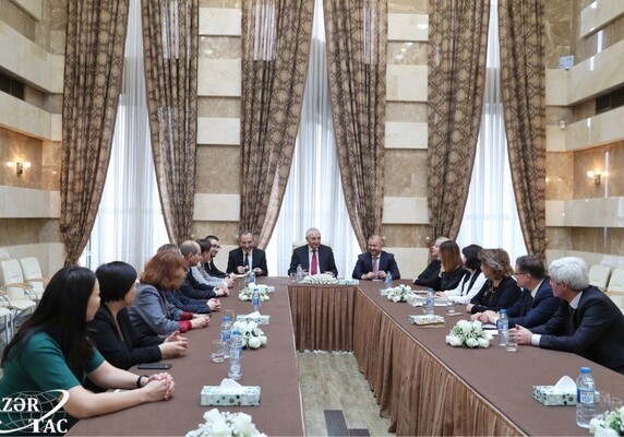Мазахир Панахов встретился с делегациями ЦИК ряда зарубежных стран