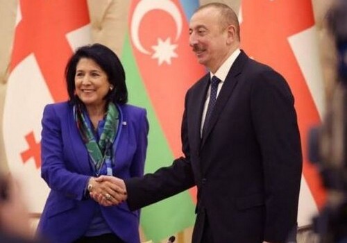 Саломе Зурабишвили поздравила Президента Азербайджана с днем рождения