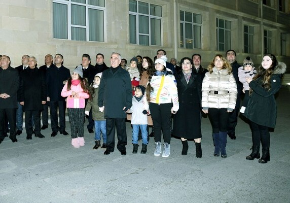 В Нахчыване отметили День солидарности азербайджанцев мира и праздник Нового года (Фото)