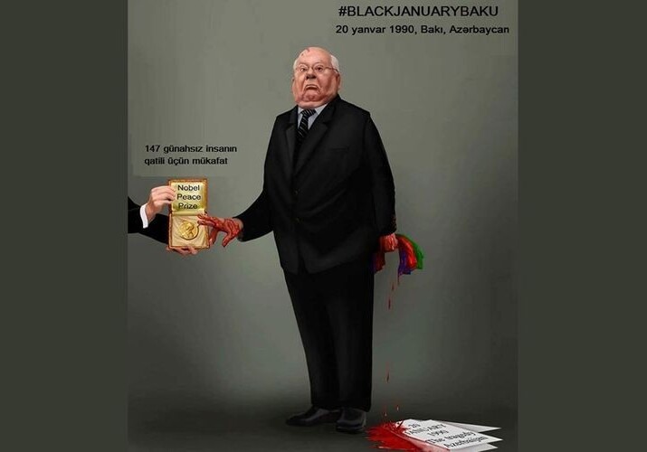 Горбачев должен быть лишен Нобелевской премии мира - Призыв официального Баку