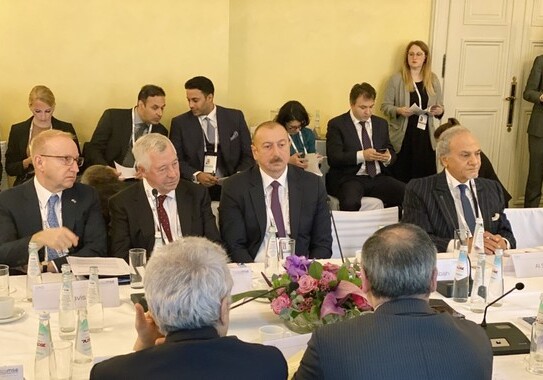 Президент Азербайджана в Мюнхене принял участие в круглом столе на тему «Энергетическая безопасность» (Фото-Обновлено)