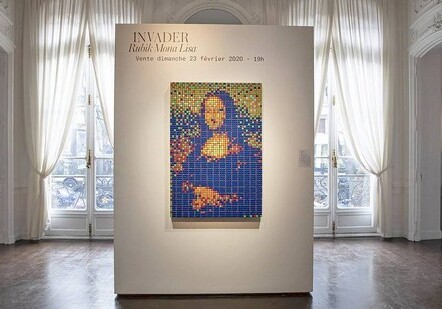 «Мону Лизу» из кубиков Рубика продали на аукционе почти за €500 тыс.