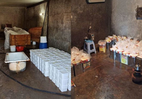 В Барде приостановлена незаконная деятельность цехов по производству сыра  (Фото)