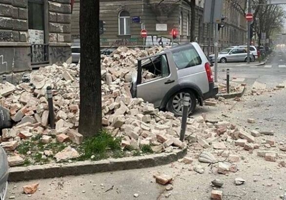 В Хорватии произошло сильное землетрясение, погиб подросток (Фото-Видео)