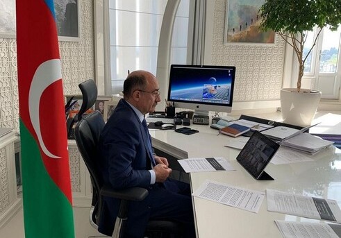Абульфас Гараев принял участие в первом онлайн-совещании министров культуры стран-членов ЮНЕСКО (Фото)