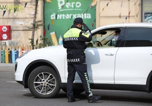 За нарушение карантина в Азербайджане оштрафованы еще 1049  водителей