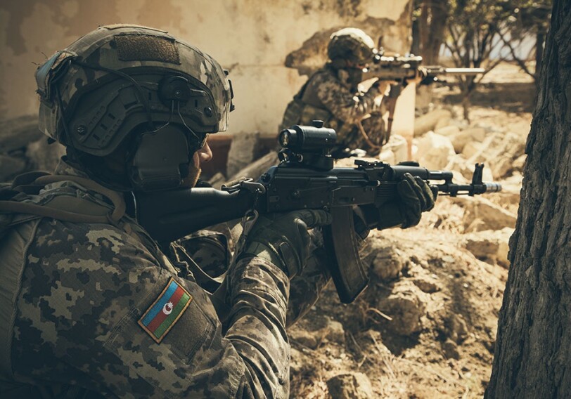 Состоялись тактико-специальные учения подразделений спецназа Азербайджана (Видео)