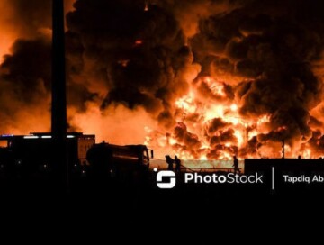 Кадры пожара в Сумгайыте вошли в число «лучших за день» по версии The National (Фото)