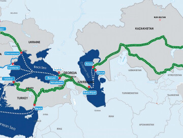 Казахстан: грузы в Европу - через Азербайджан