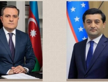 Главы МИД Азербайджана и Узбекистана обсудили вопросы двустороннего партнерства