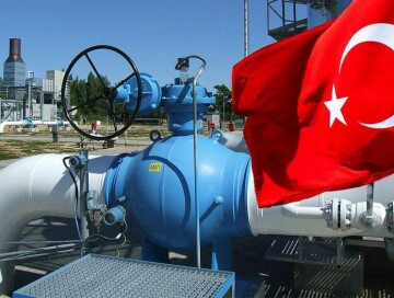 Газовый узел в Турции   