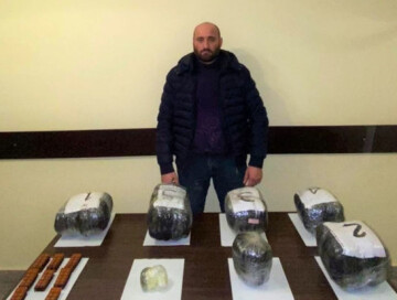 Предотвращена контрабанда наркотиков из Ирана в Азербайджан (Фото)